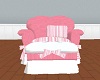 Pink N White Doll Chair