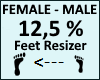 Feet Scaler 12,5%