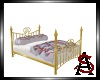 BRASS BED w/POSES