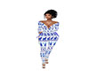 Blue n white xmas Pjs