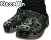 Military Crocs Male