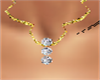 3 diamond necklace
