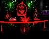 Neon Red  Leaf DJ Booth
