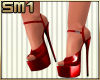 SM1 7in P/F str Heel Red