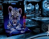 baby blue tiger backdrop