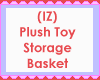 Plush Toy Storage Basket