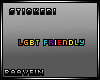 LGBT friendly [Sticker]