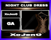 NIGHT CLUB DRESS