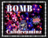 BOMB neon stars boom