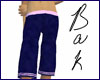 Dark Blue Short Capris