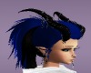 Blue/Blk Sofie Hair