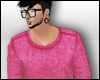 Geo. Pink Sweater