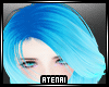 ❄ Cyborg Blue Hair v.3