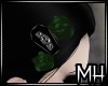 [MH] Skull Corsage Green