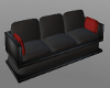 [MD] Black/Red Couch