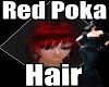 Red Poka Hair