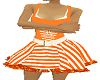 pirate dress orange