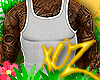 xOz White Tank w/Tatts