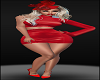 Models Lady in Red Dress Skirt Tops Sexy Female Avatar