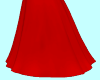 Ruffle Gown Red