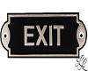 Exit Pub Sign
