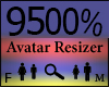 Any Avatar Size,9500%