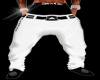 DaBosS Baggy White Pants