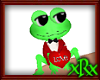 Love Frog Red Tux
