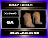 GRAY HEELS