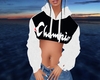 Cropped Champion hoodie