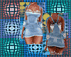 A DRESS MADE OF JEANS
