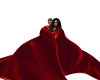 red cuddle blanket