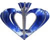 Blue Saphire Heart Swing