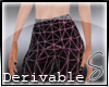 *S Derivable Long Skirt