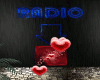 Radio Sign Rave Blue