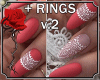* CoralLace Nails+Rings2