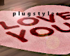 Valentine Heart Rug