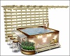 Gold Hot Tub + Bar