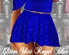 Glitter Skirt Royal Blue