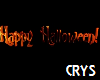 *Crys* Halloween Sign