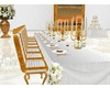 White&Gold Wedding Head