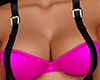 Hot Pink Bra Strap Top