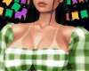Junina Xadrez Green