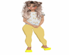 Kids Yellow Leggings