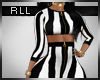 女 Striped Set