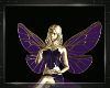 FAIRY STATUE 4 GOLD SIT