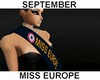 (S) Miss Europe !