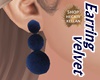 Earring Velvet