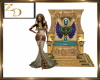 egyptian throne
