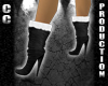 CC Black SantaBoot Short